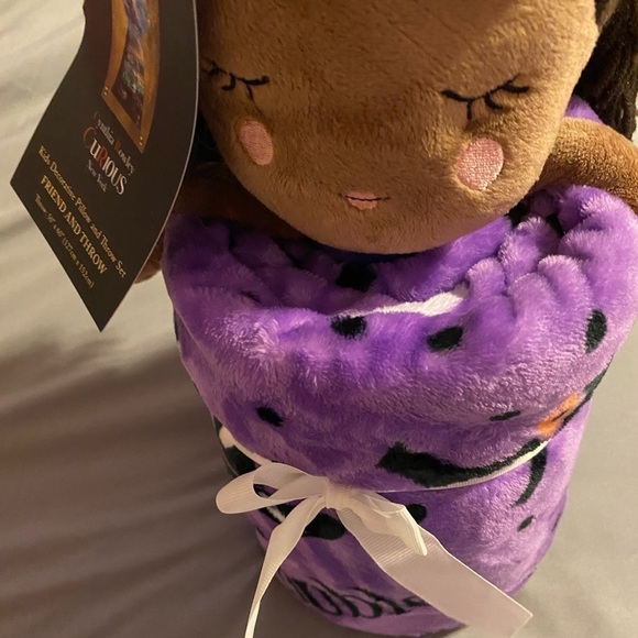 🧙♀️CYNTHIA ROWLEY CURIOUS KIDS WITCH FRIEND & HALLOWEEN THROW - Picture 5 of 9